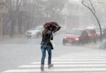Se esperan tormentas severas y granizo hacia la tarde del jueves