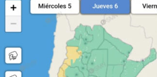 SMN: Mendoza en Alerta naranja por fuertes tormentas para jueves y viernes