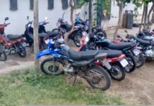 Rivadavia: 5 detenidos y 14 motos retenidas