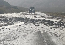Cierre preventivo del Paso Cristo Redentor por intensas lluvias y derrumbes