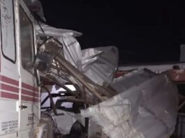 San Martín: un camión terminó dentro de una casa