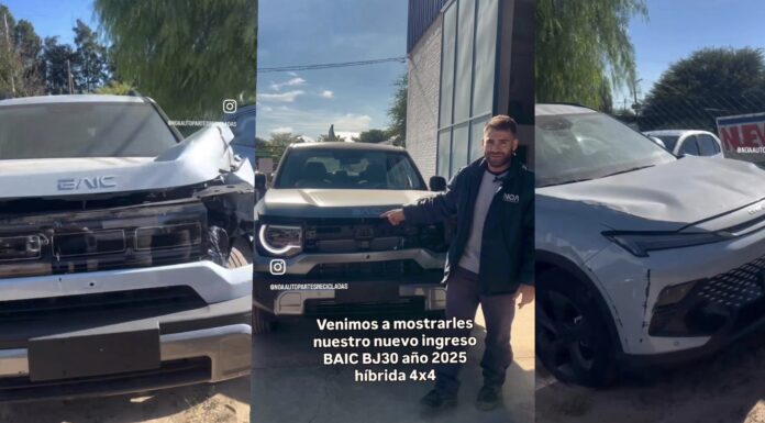 ¿Autos desechables? Polémica por el desguace de vehículos chinos con "mínimos" daños en Argentina