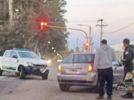 San Martín:Persecución cinematográfica termina con un choque y un contador detenido