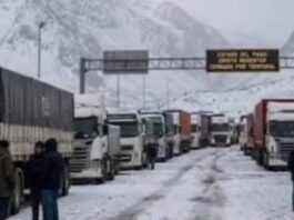 El Paso a Chile abrirá este martes para camiones desde Argentina