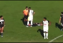Detienen a un futbolista de Palmira tras realizar gestos xenófobos contra su rival