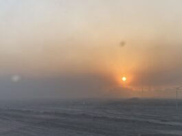 Baja visibilidad en la Zona Este: densos bancos de humo por quemas contra las heladas