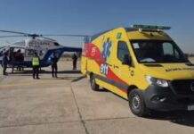 Junín: adolescente gravemente herida tras ser atropellada, debió ser trasladada en helicóptero