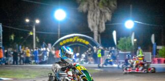 El Karting Mendocino disputa su primera fecha nocturna en San Martín