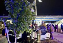 Grave accidente vial en San Martín: bomberos rescatan a personas atrapadas
